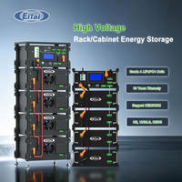 Système de stockage d'énergie BESS haute tension LiFePO4 100 Ah 200 Ah 30 kWh 40 kWh 50 kWh 60 kWh 100 kWh à montage en rack avec BMS intelligent