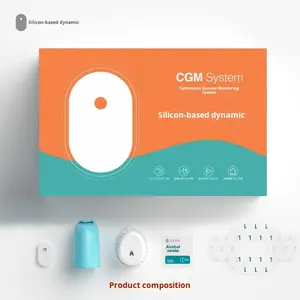 Misuratore di Glucosio Dinamico a Base di Silicio per Uso Transfrontaliero Senza Puntura del Dito Monitoraggio di 14 Giorni Trasmissione Dati in Tempo Reale per Uso Domestico - Product Image 3
