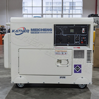 Générateurs diesel portables super silencieux insonorisés Générateur domestique 5KVA 8KVA 10KVA 12KVA 15KVA Alimentation de secours domestique 110V 220V 380V