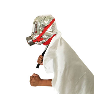 Masker Gas Perlindungan Kebakaran Darurat Grosir Masker Asap Aluminium - Product Image 4