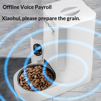 Distributeur automatique de nourriture pour animaux de compagnie avec pièces lavables à dégagement rapide et contrôle précis des portions pour les foyers multi-animaux et la gestion de leur alimentation