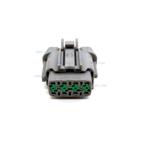 Conectores de Carcasa de Enchufe Automotriz de 7 Pines de Latón y Nylon 7089A-2.2-21, Impermeables