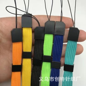 Cordones ajustables de nailon trenzado plano de colores con hebilla de plástico para teléfono, altavoz, linterna, unidad USB, cámara, duraderos - Product Image 3
