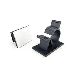 Fixateur de gestion des câbles auto-adhésif, pince de <span class=keywords><strong>fixation</strong></span> pour câbles, <span class=keywords><strong>autocollant</strong></span> rond, accessoires de câblage mural, organisateur de câbles, clip de verrouillage pour câbles - Product Image 4