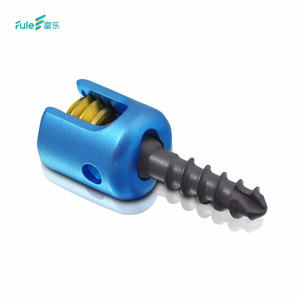 Sistem pelat tulang belakang serviks depan Titanium ortopedi, implan bedah penyembuh fraktur tulang belakang perangkat medis pemutusan - Product Image 5