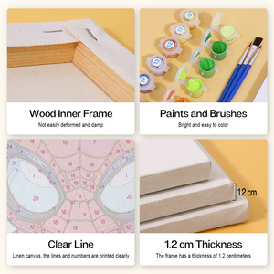 6x8 pulgadas, dibujos animados creativos Spider Man Mini retrato pintura al óleo Digital, adecuado para habitaciones de niños y decoración del hogar - Product Image 4