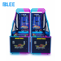 BLEE Machine de jeu de basket-ball pour adultes, à monnayeur, pour salles d'arcade intérieures, en plastique, version anglaise, en promotion