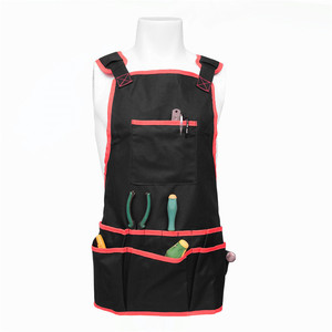 Adjustable Unisex Carpenter Tool <b>Apron</b> Oxford Cloth Multiple Pocket <b>Bib</b> <b>Apron</b> Work Suit Outdoor Tool Storage - Product Image 1