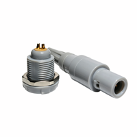 Connecteur circulaire médical PLG.1P 8 broches mâle Push-Pull pour équipement laser cosmétique, faible MOQ