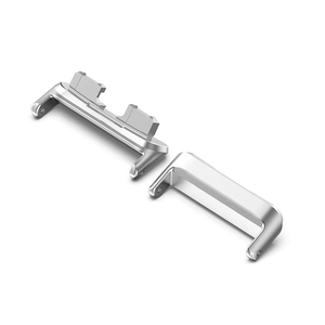Win-Win 1 paio in acciaio inox connettore cinturino per <span class=keywords><strong>Huawei</strong></span> <span class=keywords><strong>Band</strong></span> 10 9 8 Smart bracciale adattatore End Link per fasce di ricambio - Product Image 4