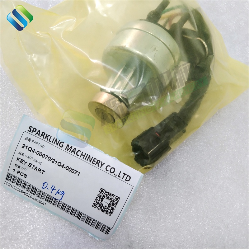 SKGM 21Q4-00070 21Q4-00071 Start Key Assy for Hyundai Excavators