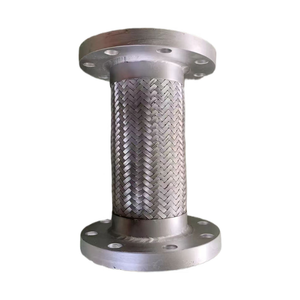 스테인리스 스틸 브레이디드 플렉시블 메탈 호스 304 304L 316 316L 플랜지 저압 페인팅 부식 방지 급수 호스 - Product Image 6