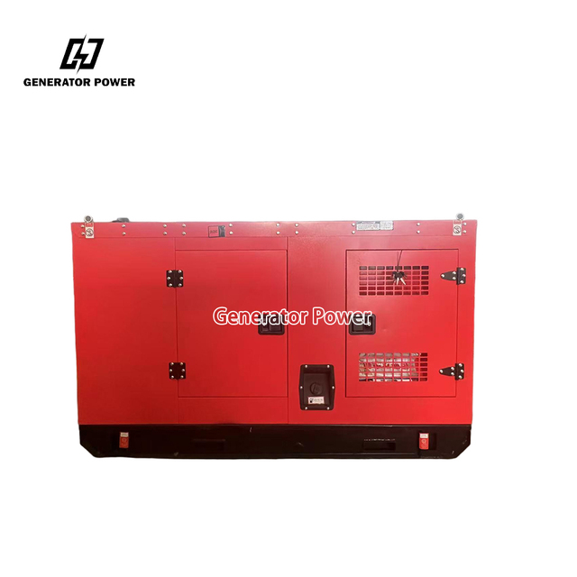 Professional 4 Cylinder Diesel Generator 20Kw 25Kw 30Kva 50Kw Silent with Remote Start 60Hz Frequency and 480V Rated Voltage