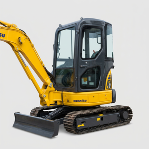 Mini-excavatrice compacte Komatsu PC35MR d'occasion, type chenille, équipement de construction hydraulique d'origine japonaise pour l'exportation - Product Image 1