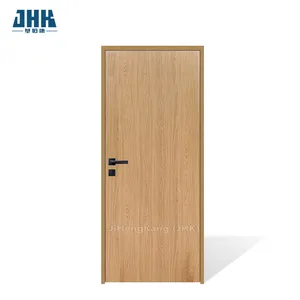JHK-F01-GC18 porta in legno PVC design porte interne per case porte da bagno di buona qualità