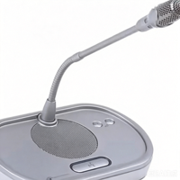 Bosch DCN-DISS DCN-DISL Audio Conference System with Simultaneous Interpretation Handheld L-Long Rod D-Short Rod Microphone