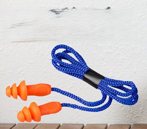 Bouchons d'oreilles en silicone de qualité alimentaire en gros avec boucle pour la main, doux, anti-bruit, protection auditive, réduction du bruit - Product Image 4