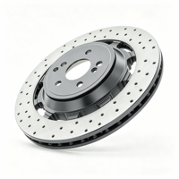 Disque de frein ODM OE # 2224232012 Disque de frein de conception originale du fabricant pour MERCEDES-BENZ Véhicule de conception personnalisée