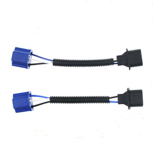 ผู้ผลิตชุดสายไฟรถยนต์แบบกำหนดเอง ชุดสายไฟหน้ารถยนต์เซรามิก H4 ถึง H13 สายอะแดปเตอร์สำหรับรถจักรยานยนต์ โรงงานผลิตสายเคเบิล - Product Image 1