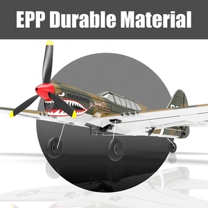 Volantex P40 <span class=keywords><strong>Warhawk</strong></span> Avec Aileron Envergure 400MM Électrique RTF Voltige U-Turn Télécommande 4CH RC Fighter Cadeau Jouet pour Garçons - Product Image 5