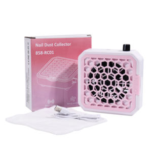 Colector de polvo de uñas Turbo profesional, aspiradora sin escobillas poligonal cuadrada extraíble portátil para extracción de polvo de uñas - Product Image 6