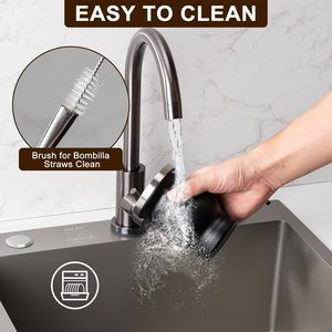 Mini Tazas Moscow Mule de Acero Inoxidable 304, Vasos de <span class=keywords><strong>2</strong></span> oz para el Hogar, Cocina, Bar (Oro Rosa) - Product Image 4