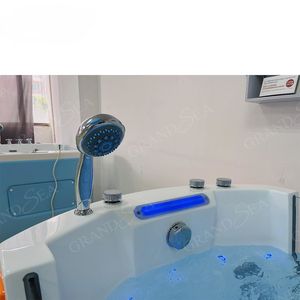 2024 New Baby <span class=keywords><strong>Massage</strong></span> Badewanne Set Indoor Freistehende Neugeborene Ozon Bubble Badewanne mit LED-Licht Multifunktion ale <span class=keywords><strong>Spa</strong></span> <span class=keywords><strong>Massage</strong></span> - Product Image 6