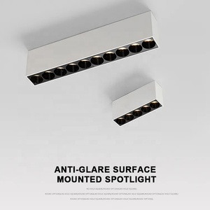 4W 10W 20W Led 천장 선형 스트립 조명 가정용 천장 눈부심 방지 통 표면 장착 스포트라이트 - Product Image 2