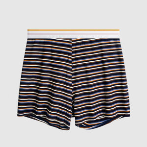 Calzoncillos bóxer personalizados a rayas para hombre, ropa interior con cintura y logotipo personalizado de fabricante OEM, calzoncillos bóxer para hombre - Product Image 4