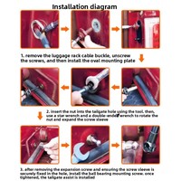 Amortisseur de hayon pour Ford F-150 Raptor 2004-2014, amortisseur hydraulique de ralentissement, accessoires pour pick-up, prix de gros