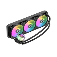 Système de refroidissement par eau IHTP Top Ranking 360 mm ARGB AIO avec affichage de la température