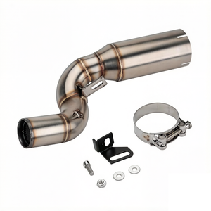 Para KTM DUKE 390 250 <span class=keywords><strong>KTM125</strong></span> GEN3 125 SMC R 2024 2025 2026 Tubo de Escape de Motocicleta con Conexión Central - Product Image 4