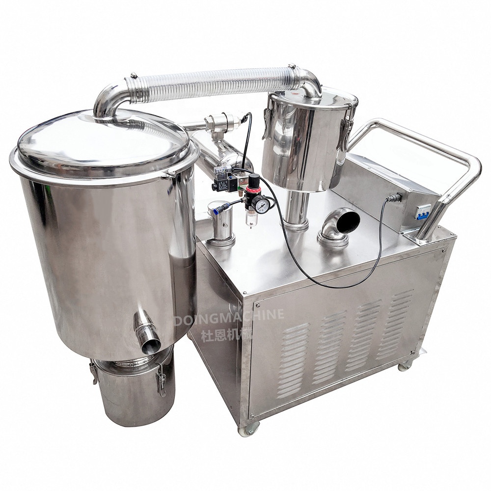 Пневматический вакуумный конвейер для порошковых гранул