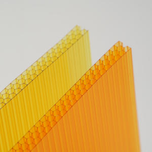 Nido de abeja para invernadero/hoja de <span class=keywords><strong>policarbonato</strong></span> multipared Panel de techo hoja de <span class=keywords><strong>policarbonato</strong></span> hueco - Product Image 1