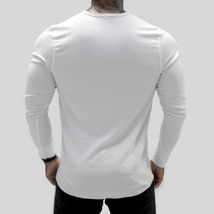 Custom Logo Slim Fit High Quality Quick Dry Gym <strong>Men</strong> Sports <strong>Long</strong> <strong>Sleeve</strong> <strong>T</strong> <strong>Shirt</strong> Muscle Workout Performance Fit <strong>t</strong> <strong>Shirt</strong> - Product Image 4