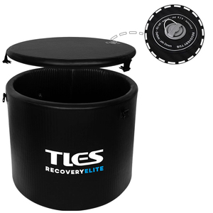 Tellus ngoài trời Vòng di động Inflatable PVC nước đá bồn tắm nước lạnh Plunge sang trọng Băng bồn tắm thiết lập phục hồi hồ bơi - Product Image 5