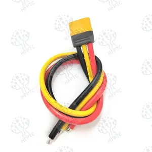 custom wire harness MR60 Female Male Connector Plug Adapter Extended Cable 12/14/16AWG Silicone Wire For RC Battery