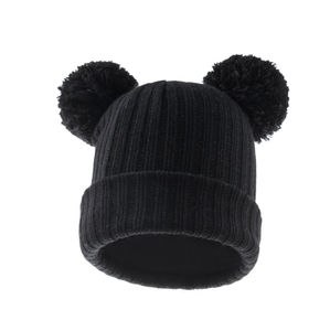 <span class=keywords><strong>Bonnet</strong></span> en tricot côtelé pour bébé fille et garçon 0.5-3 ans - Product Image 1