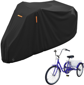 Housse de protection pour moto et vélo de qualité professionnelle, grande taille, orange, imperméable, anti-UV, pliable, écologique, 200x110x70cm - Product Image 4