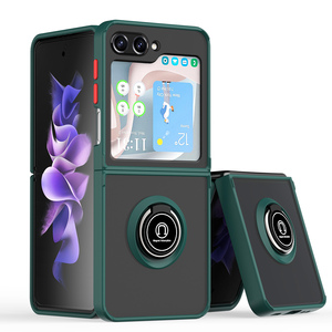 สำหรับ Samsung <span class=keywords><strong>Z</strong></span> ฝา<span class=keywords><strong>พับ</strong></span><span class=keywords><strong>พับ</strong></span>อเนกประสงค์<span class=keywords><strong>4</strong></span> 5, เคสโทรศัพท์กันกระแทกพร้อมห่วง - Product Image 3