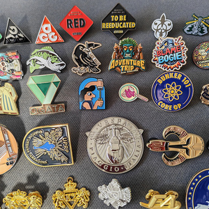 Broche de fabricante, pin de seguridad metálico para ropa, insignia de solapa personalizada, pin de esmalte para sombrero. - Product Image 4