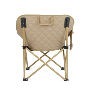 Chaise pliante portable pour extérieur, jardin, camping, 41x60x66cm, ronde, pliable - Product Image 2