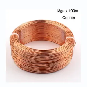 Alta pureza 99,99% sólido fio de cobre para fio elétrico e condutor