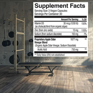 Nhà Máy Giá <span class=keywords><strong>Apple</strong></span> <span class=keywords><strong>Cider</strong></span> <span class=keywords><strong>Vinegar</strong></span> tăng cường với quế Boost sự trao đổi chất giảm béo Trọng lượng giảm cân viên nang - Product Image 2