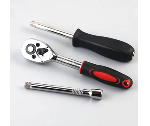Juego de Herramientas Combinadas de 46 Piezas de Acero al Carbono para Reparación y Mantenimiento de Automóviles, Llave de Trinquete, Destornillador, Estuche Rígido, 1 Año de Garantía LSD004 - Product Image 4