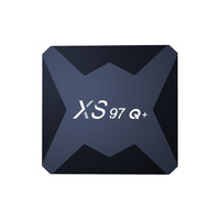 Boîtier TV intelligent Magicsee XS97 Q+ 4K Android 10 Octa Core Amlogic S905X3 WiFi 802.11ac Ethernet 1000 Mbps