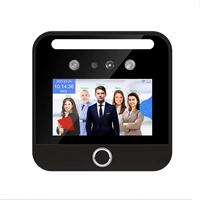 AI Dynamic Biometric Face Fingerprint Rfid QR Code en option Contrôle d'accès WIFI et 4G avec logiciel cloud Application pour téléphone intelligent
