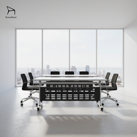 Bureau de style simple, grande taille, pliable, design pratique, très populaire, idéal pour les bureaux et les lieux de formation