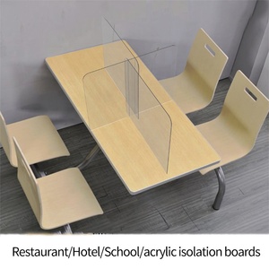 Écran de <span class=keywords><strong>protection</strong></span> en plastique transparent en plastique transparent pour éternuement en verre en <span class=keywords><strong>plexiglas</strong></span> pour compteur de sa - Product Image 5