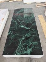 Panneau mural en PVC 100% imperméable, feuille de marbre à revêtement UV haute brillance pour utilisation dans la salle de bain
